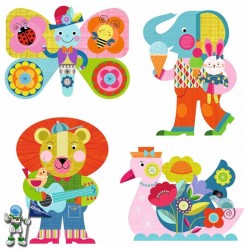 DIBUJOS PARA COLOREAR MÁGICOS ANIMALOLEN, MANUALIDADES DJECO