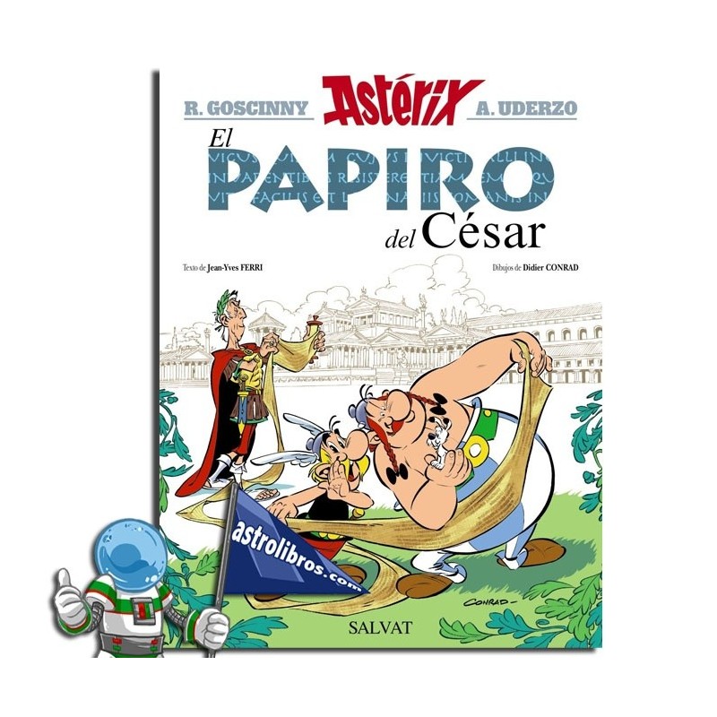 El Papiro del César, Astérix 36