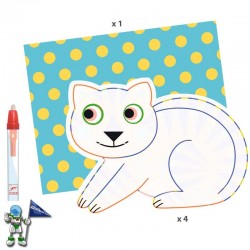 DIBUJOS PARA COLOREAR MÁGICOS ANIMALES BOSQUE ANIMALOMA, MANUALIDADES DJECO