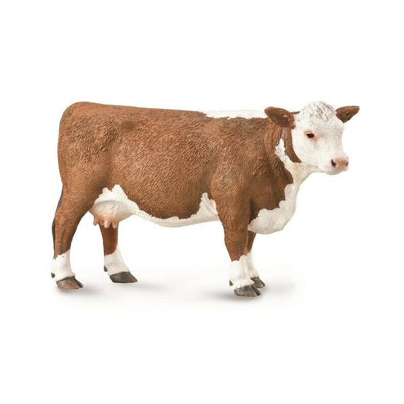 VACA HEREFORD, FIGURAS DE ANIMALES VACA HEREFORD, FIGURAS DE ANIMALES