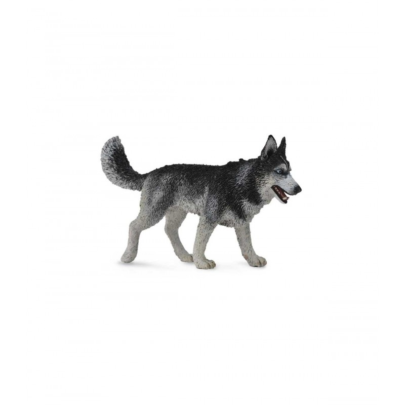 HUSKY SIBERIANO, FIGURAS DE ANIMALES HUSKY SIBERIANO, FIGURAS DE ANIMALES