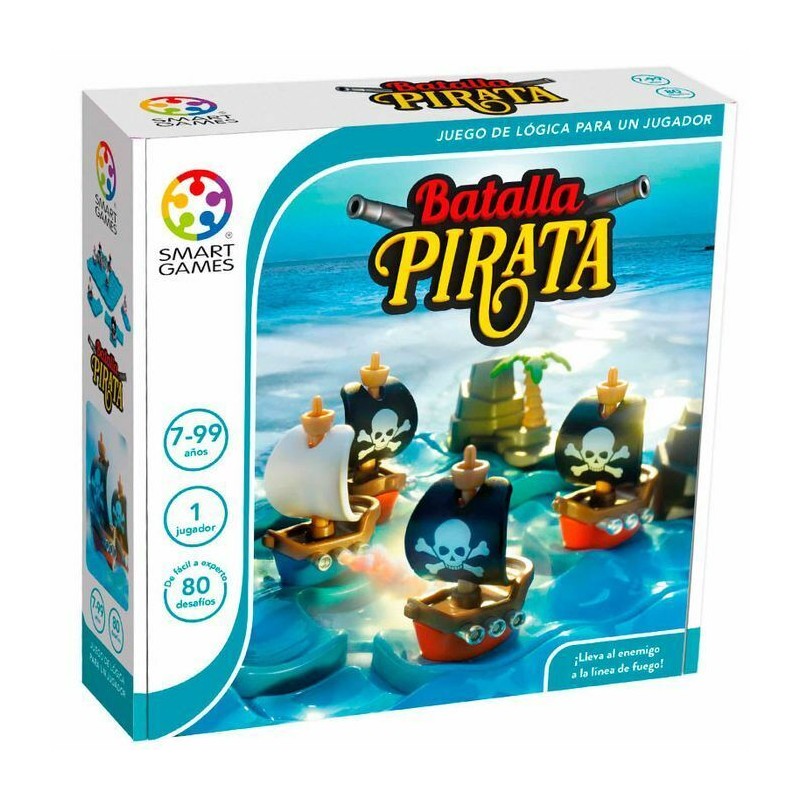 BATALLA PIRATA, JUEGO DE LÓGICA, SMART GAMES