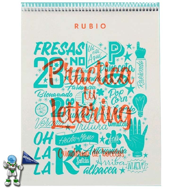 Comprar el libro CUADERNO PRACTICA LETTERING