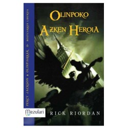PERCY JACKSON EUSKERA 5 , OLINPOKO AZKEN HEROIA PERCY JACKSON EUSKERA 5 , OLINPOKO AZKEN HEROIA