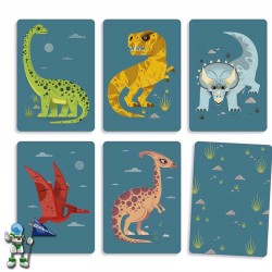 DINO DRAFT, JUEGO DE CARTAS DJECO