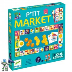 JUEGO P´TIT MARKET, JUEGO DE COMPRAR  DJECO