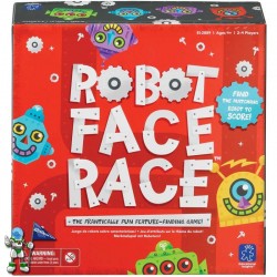 ROBOT FACE RACE , JUEGO DE MESA