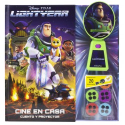 LIGHTYEAR CINE EN CASA, CUENTO Y PROYECTOR