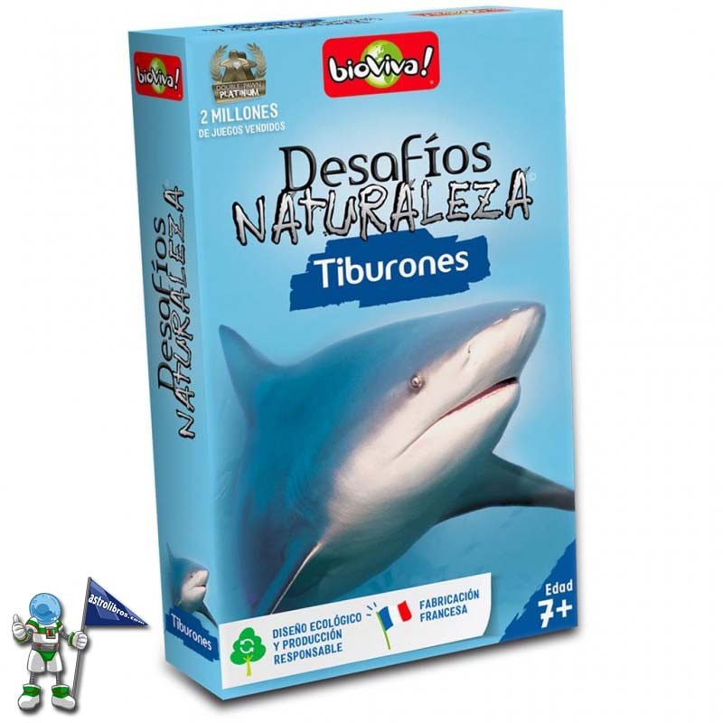 CARTAS BIOVIVA DESAFÍOS NATURALEZA TIBURONES CARTAS BIOVIVA DESAFÍOS NATURALEZA TIBURONES