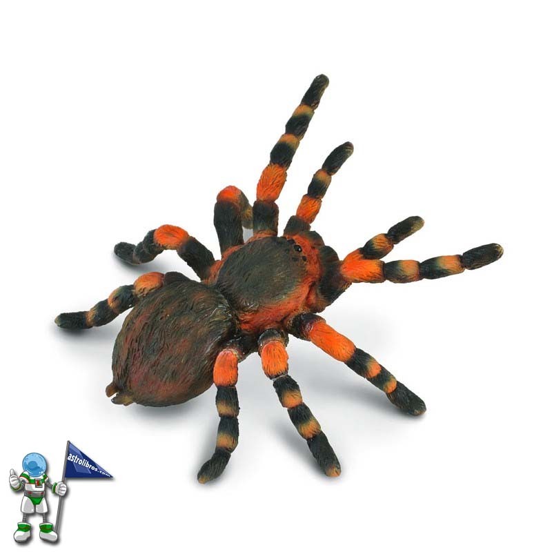TARÁNTULA DE ANILLOS ROJO, FIGURAS DE ANIMALES TARÁNTULA DE ANILLOS ROJO, FIGURAS DE ANIMALES