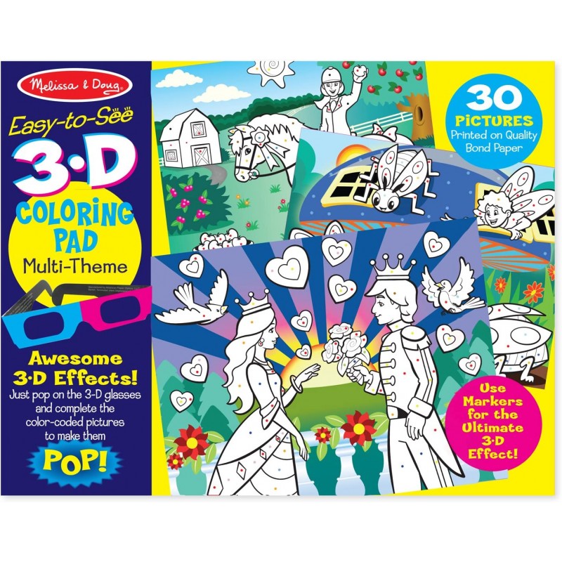 BLOC PARA COLOREAR EN 3D, ESCENAS MÚLTIPLES BLOC PARA COLOREAR EN 3D, ESCENAS MÚLTIPLES