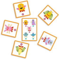 MONSTRE TOI, JUEGO DE CARTAS DJECO