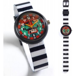 RELOJ INFANTIL PIRATA