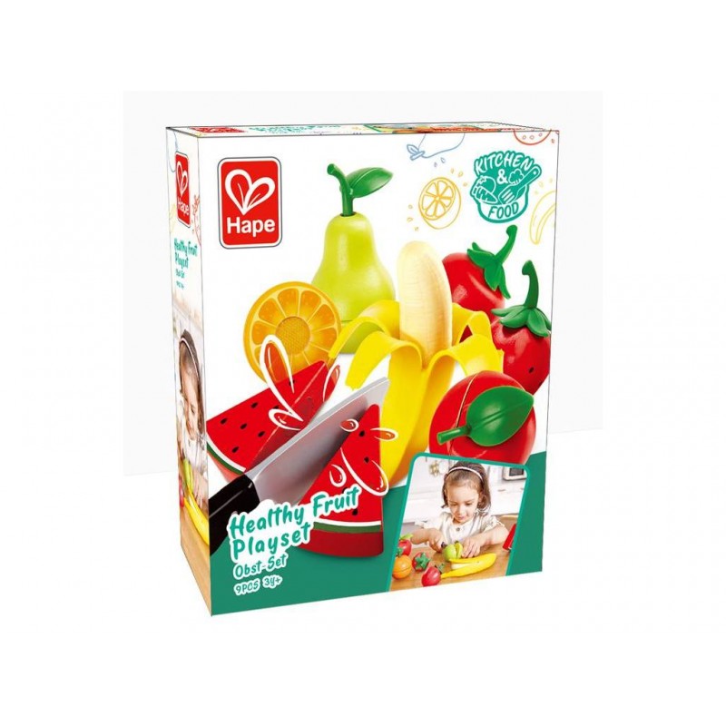 JUEGO DE FRUTAS SALUDABLES, HAPE