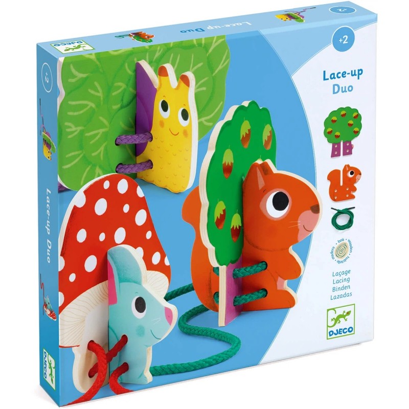 JUEGO DE APRENDIZAJE LACE-UP DUO, DJECO