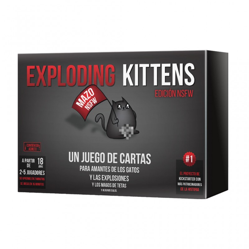 EXPLODING KITTENS EDICIÓN NSFW