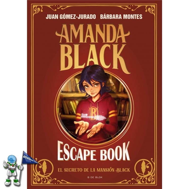 AMANDA BLACK ESCAPE BOOK,EL SECRETO DE LA MANSIÓN BLACK