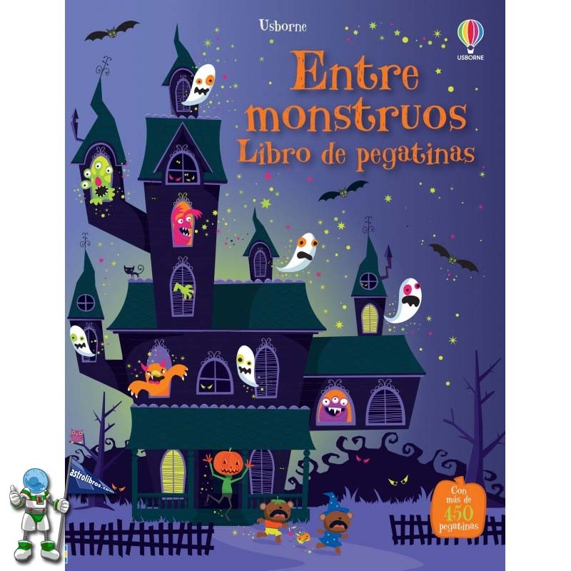 ENTRE MONSTRUOS, LIBRO PEGATINAS USBORNE