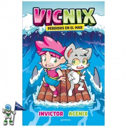 VICNIX 1, VICNIX PERDIDOS EN EL MAR, LIBROS DE YOUTUBERS INFANTILES