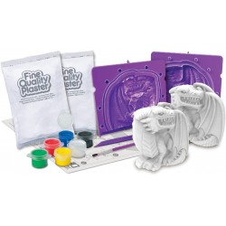 DRAGONES PARA MONTAR Y PINTAR 3D 4M