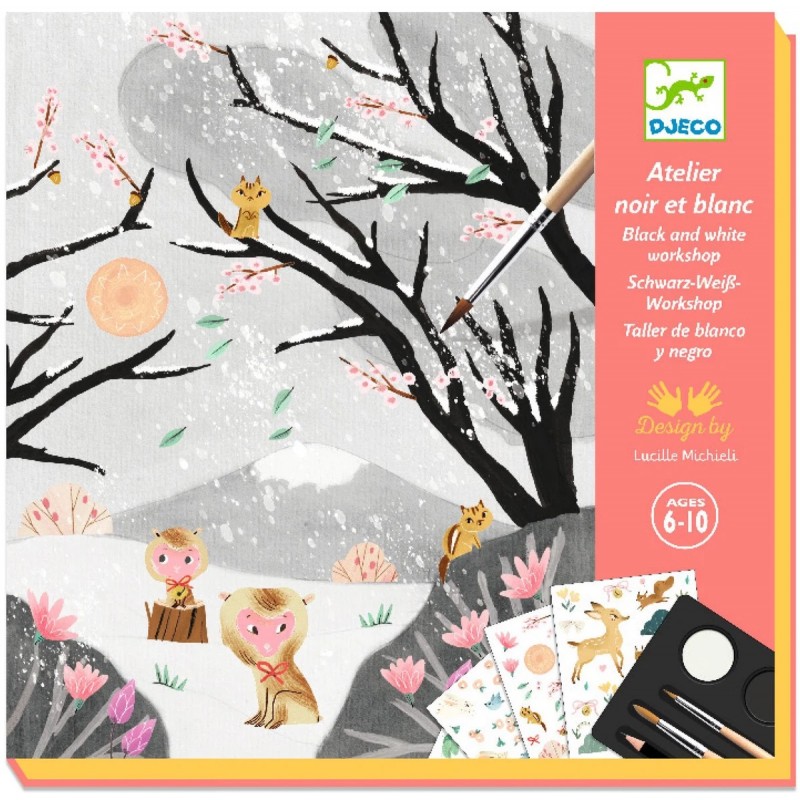 TALLER DE DIBUJO BLANCO Y NEGRO, MANUALIDADES DJECO TALLER DE DIBUJO BLANCO Y NEGRO, MANUALIDADES DJECO