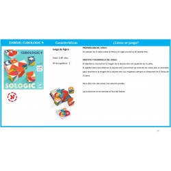 CUBOLOGIC 9, ROMPECABEZAS DE LÓGICA