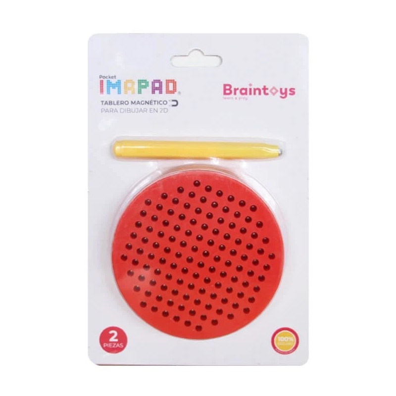 POCKET IMAPAD ROJO BRAINTOYS