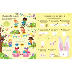 CREA Y JUEGA EN PRIMAVERA, MANUALIDADES USBORNE