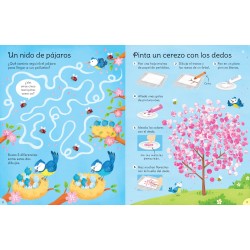 CREA Y JUEGA EN PRIMAVERA, MANUALIDADES USBORNE
