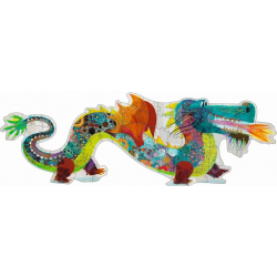 PUZZLE GIGANTE 58 PIEZAS DJECO LEÓN EL DRAGÓN