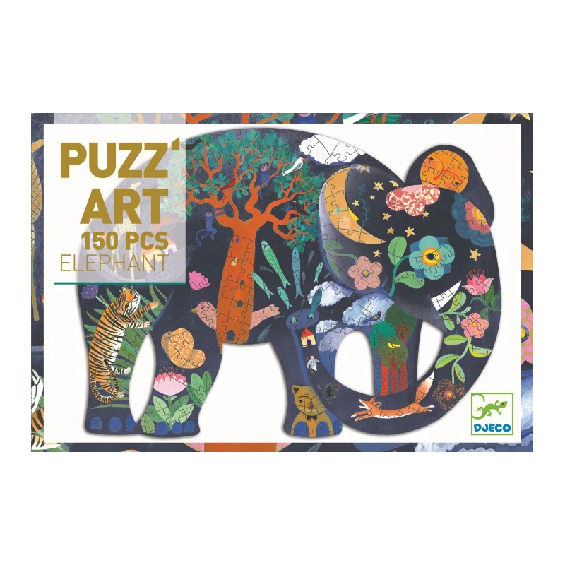 PUZZLE ART 150 PIEZAS DJECO ELEFANTE