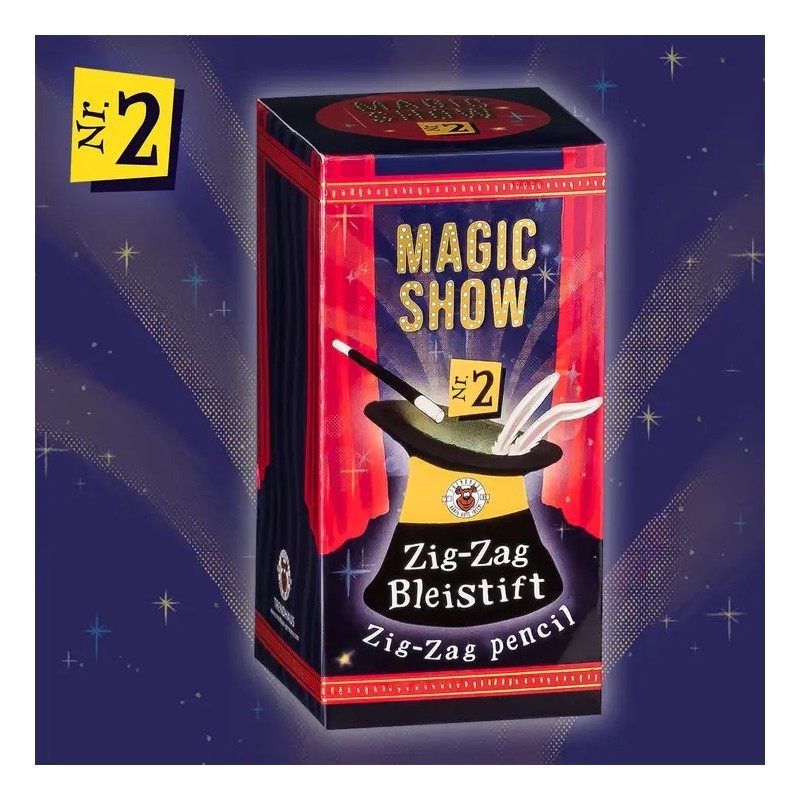 MAGIC SHOW TRUCO DE MAGIA ZIG-ZAG PENCIL / LÁPIZ ZIC-ZAC