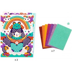 MOSAICOS KOKESHI, MANUALIDADES DJECO