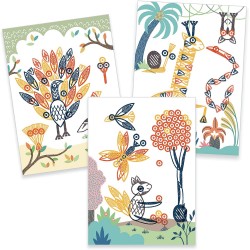 MANUALIDADES DJECO, SELLOS MIX Y MATCH