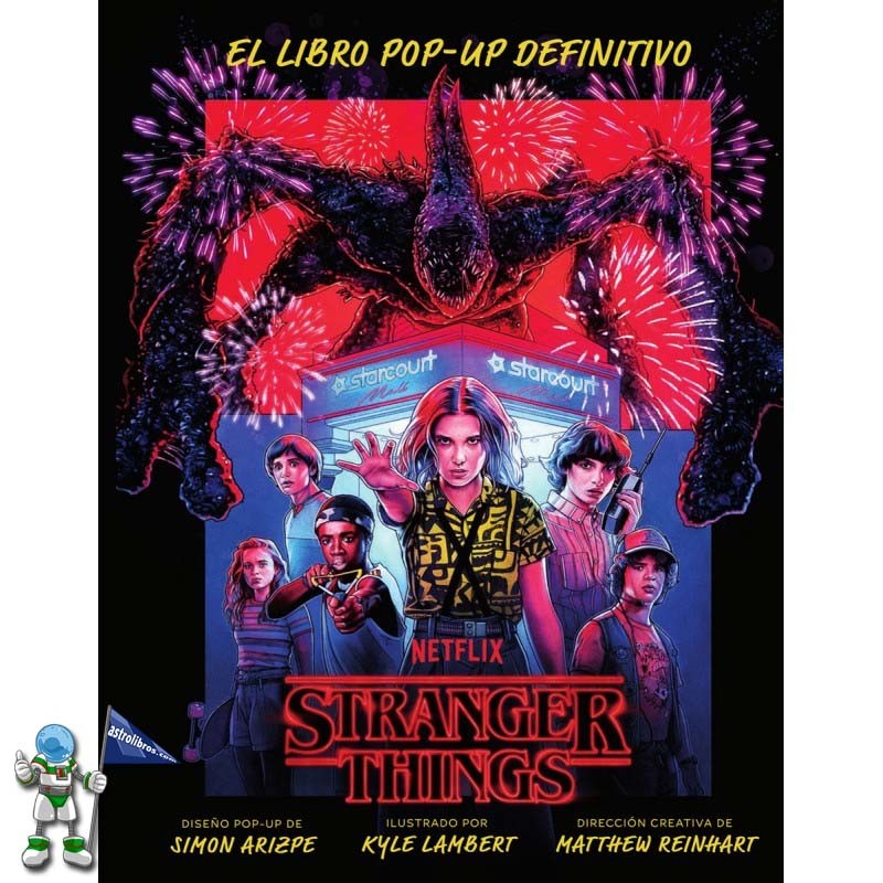 STRANGER THINGS, EL LIBRO POP-UP DEFINITIVO