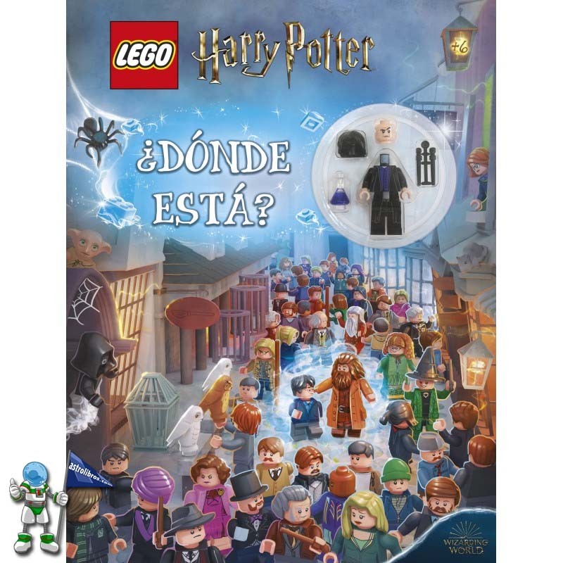 LEGO HARRY POTTER ¿DÓNDE ESTÁ? LIBRO CON MINIFIGURA