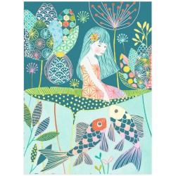 LÁMINAS PARA RASCAR EL ESTANQUE, MANUALIDADES DJECO