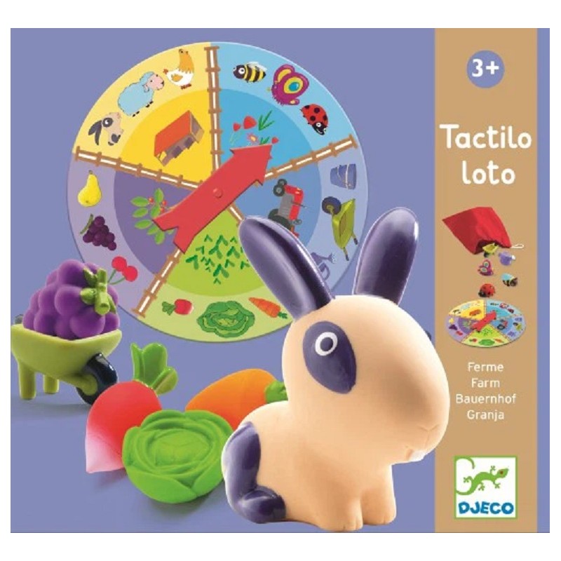 LOTO TÁCTIL GRANJA, JUEGOS DJECO