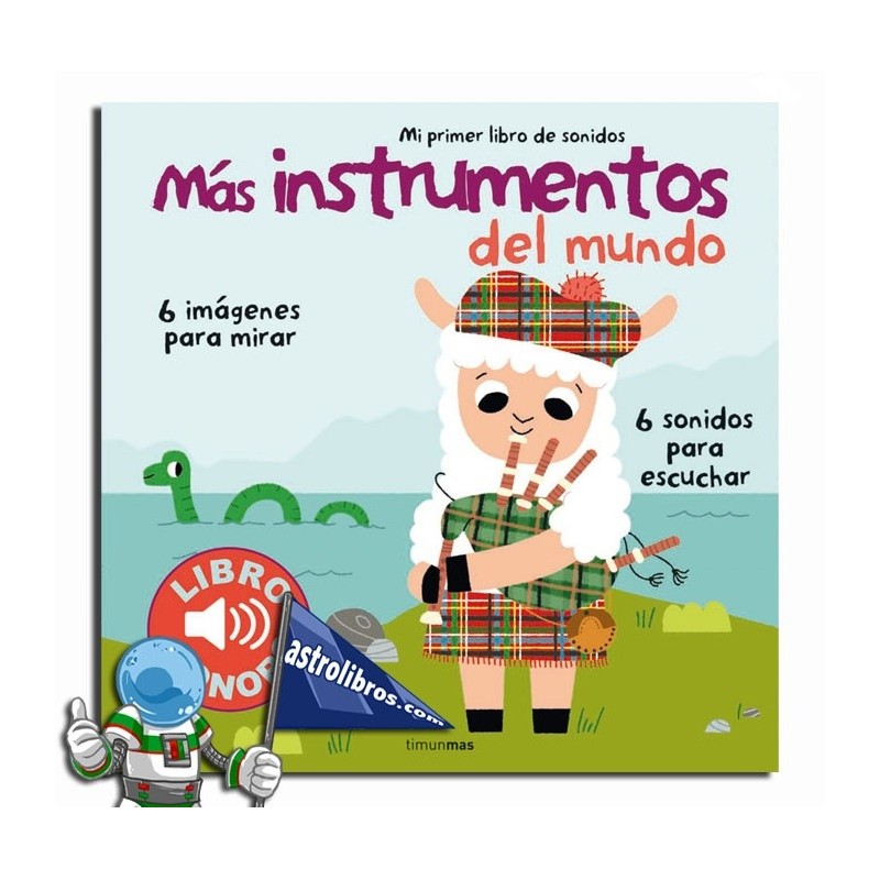 Más instrumentos del mundo | Mi primer libro de sonidos