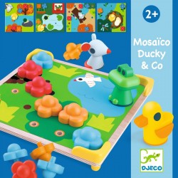 MOSAICO DCUKY & CO, JUEGO DE ENCAJAR DJECO