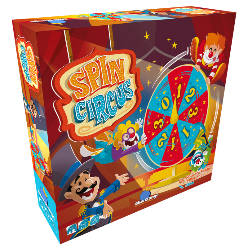 SPIN CIRCUS, JUEGO DE MESA