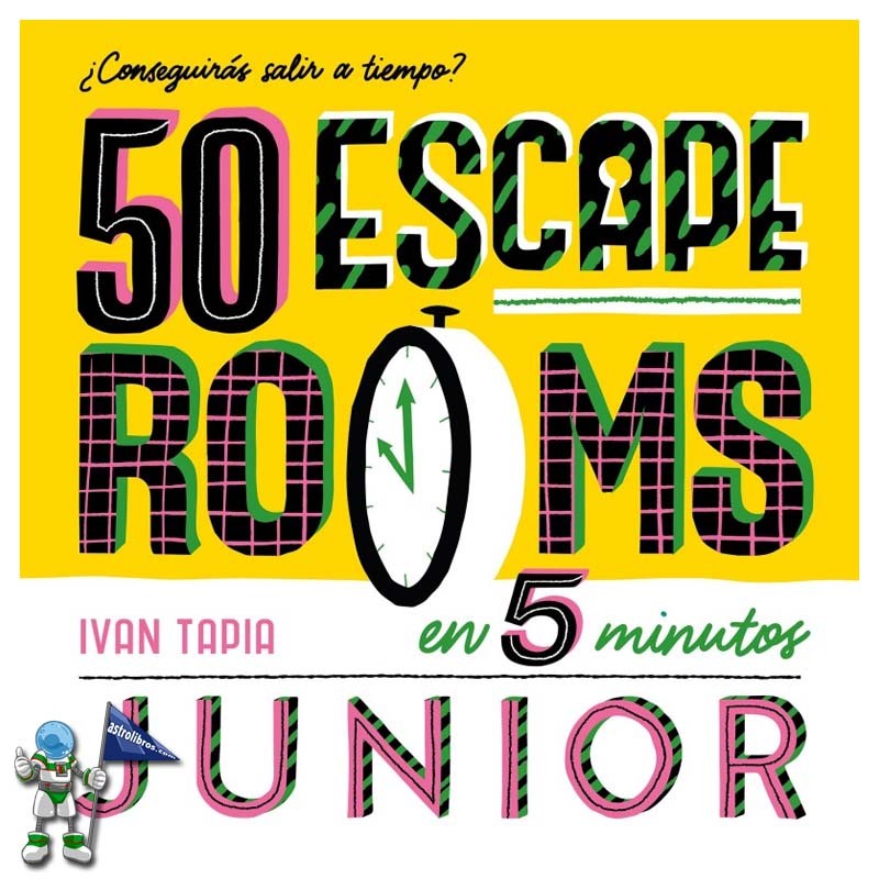 ESCAPE ROOMS EN 5 MINUTOS JUNIOR, 50 ESCAPE ROOMS