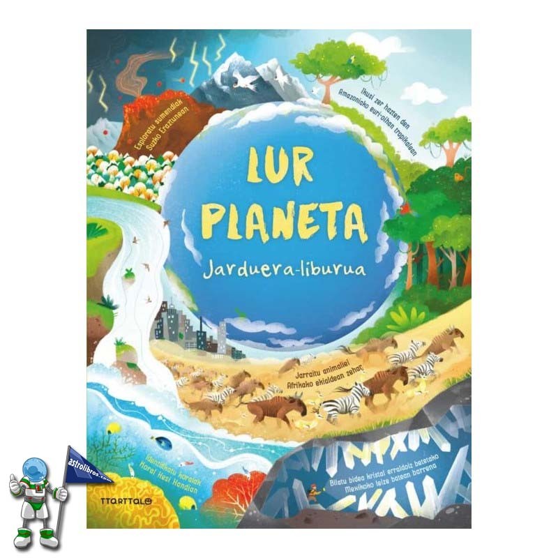 LUR PLANETA, JARDUERA LIBURUA LUR PLANETA, JARDUERA LIBURUA