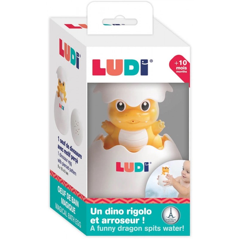 HUEVO DE BAÑO MÁGICO, ROCIADOR DE BAÑERA LUDI