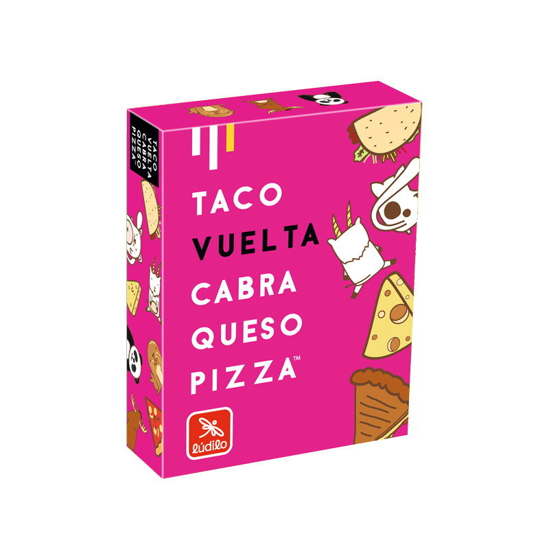 TACO VUELTA CABRA QUESO PIZZA, JUEGO DE CARTAS