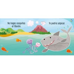 NO HAGAS COSQUILLAS AL TIBURÓN, TOCO Y ESCUCHO USBORNE