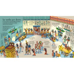 MOMIAS Y PIRÁMIDES ¡MIRA DEBAJO! USBORNE