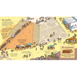 MOMIAS Y PIRÁMIDES ¡MIRA DEBAJO! USBORNE