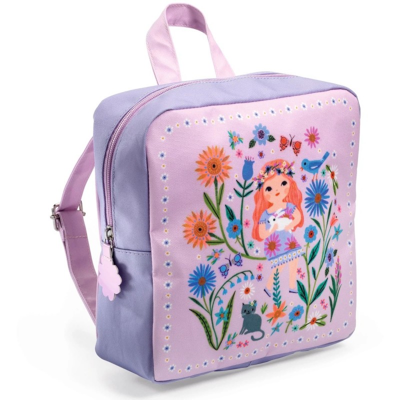 MOCHILA PREESCOLAR MUÑECA LILA, DJECO
