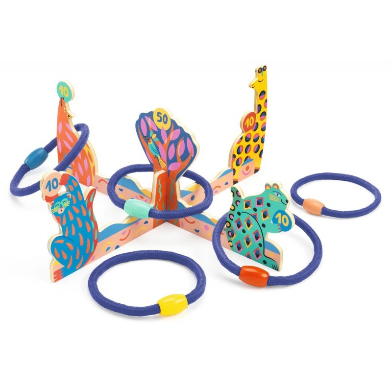 JUEGO DE ANILLAS SAGANILLO, DJECO